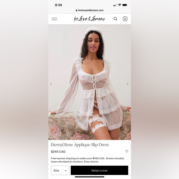 For love and lemons 2 piece set - Picture 4 of 6